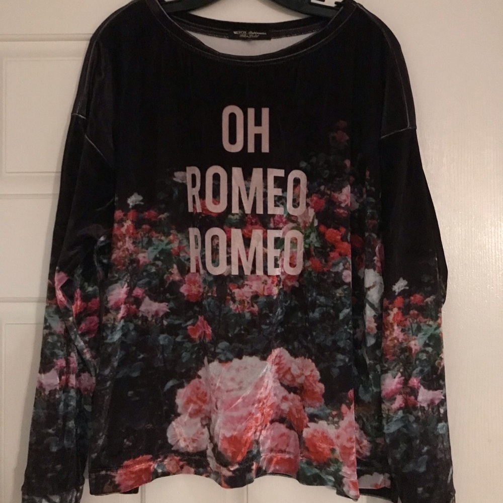 Wildfox Oh Romeo Romeo pullover